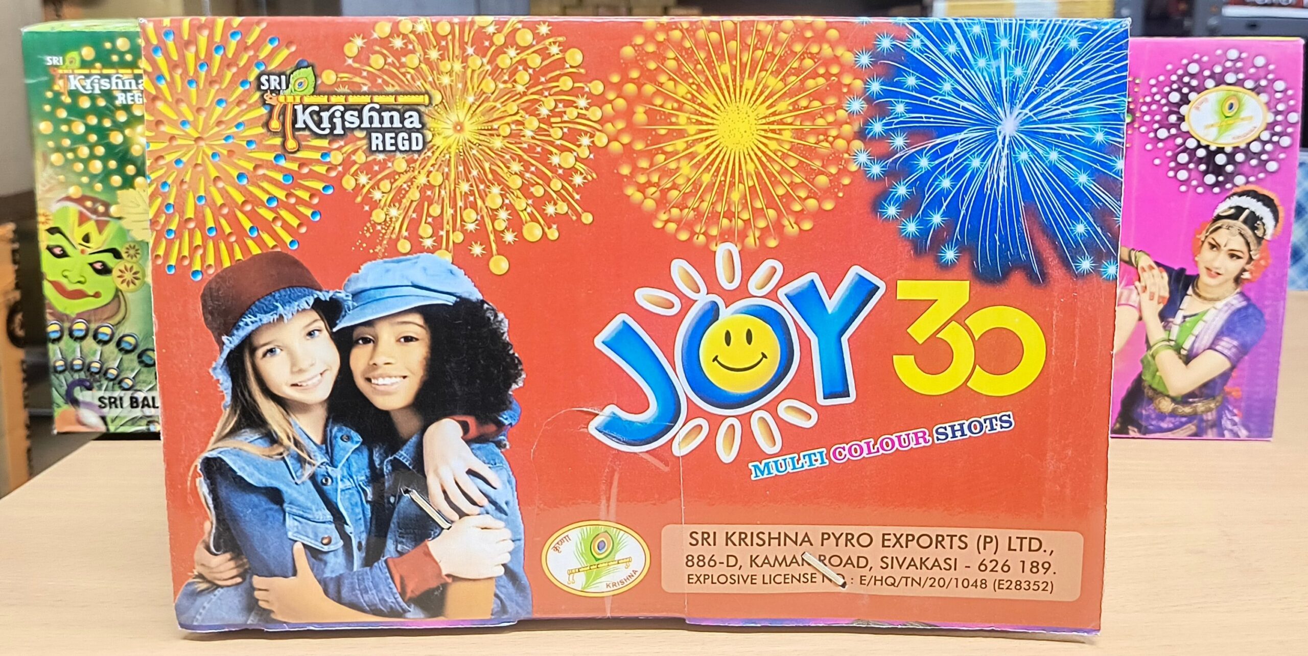 Enjoy 30 Shots ( Budjet ) | 1 Pc | 1 Box<br>என்ஜாய் 30 ஷாட்ஸ் ( Krishna Crackers )