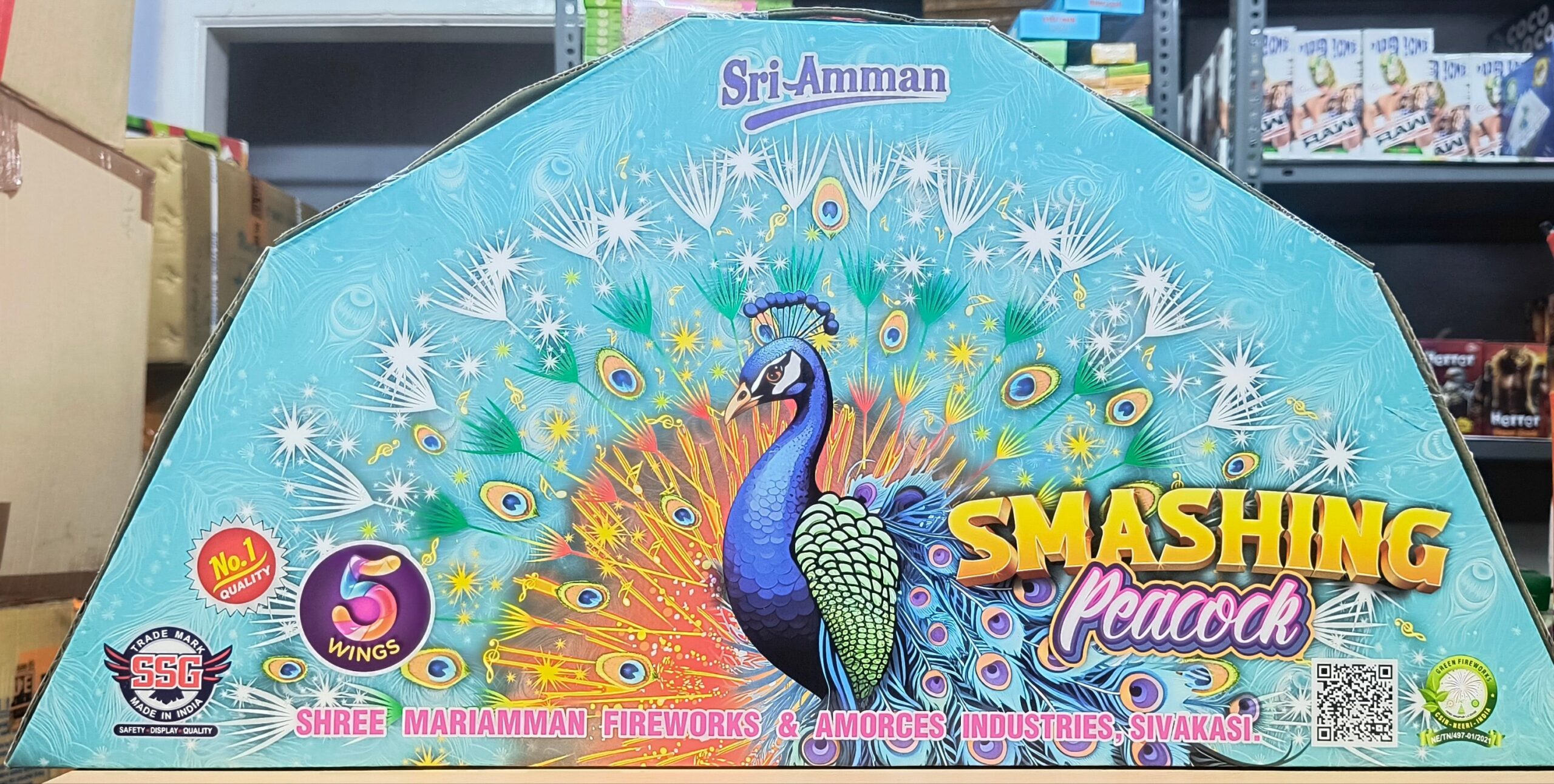 Bada Peacock | 1 Box<br>படா பீக்காக்