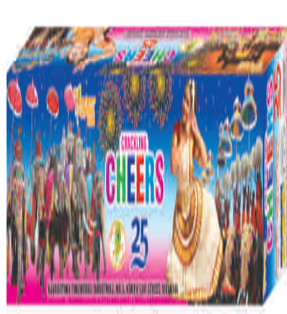 Crackling Cheers-25 | 1 Pc | 1 Box<br>கிராக்கிளிங் சீர்ஸ்-25 ( Krishna Crackers )