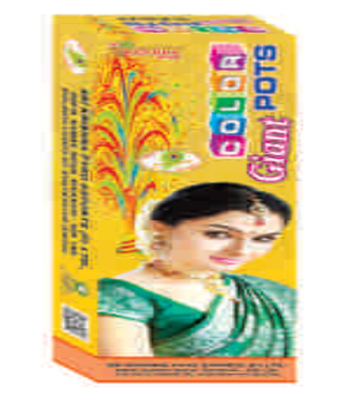 Colour Pots Giant | 10 Pcs | 1 Box<br>கலர் பூந்தொட்டி ஜெயன்ட் ( Krishna Crackers )