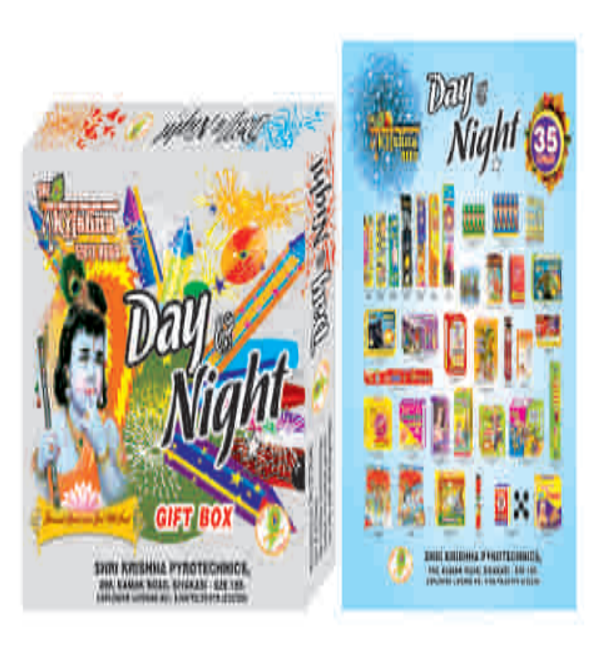 Day & Night Gift Box | 35 Items | 1 Box<br>டே & நைட் ஃகிப்ட் பாக்ஸ்