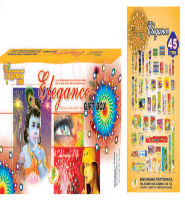 Elegance Gift Box | 45 Items | 1 Box<br>எலேகன்ஸ்  ஃகிப்ட் பாக்ஸ்